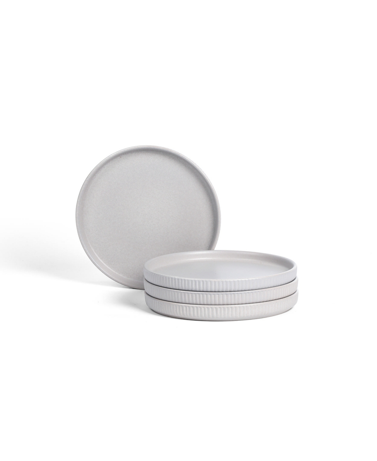 Haven Salad Plates, Set of 4 - Gray