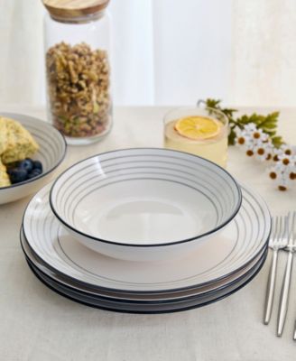 Zeke 24 Pc. Dinnerware Set, Service for 8