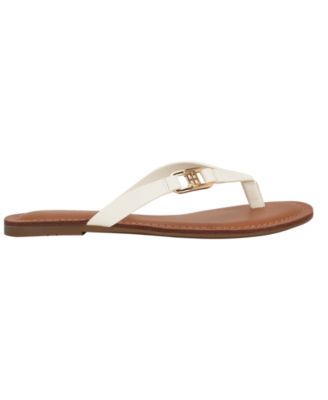 Women's Liande Logo Flat Thong Sandal