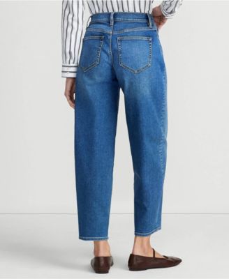Women's Recover High Rise Barrel Leg Ankle Jeans