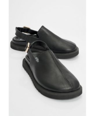 Women's Laby Leather Clogs