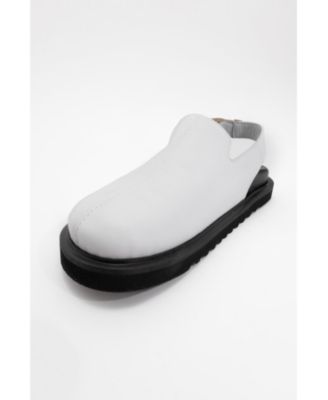 Forever & Always Womens Shoes Laby Leather Clogs