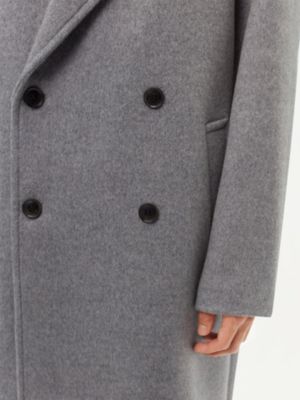 Men's Double-Breasted Cashmere Coat for Men