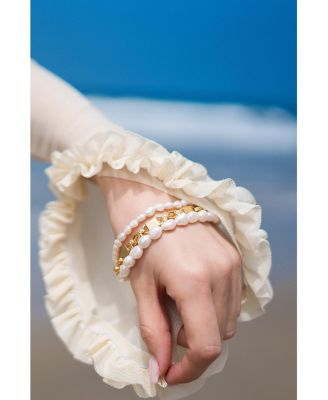 Mia Layered Luxe Freshwater Pearl Bracelet