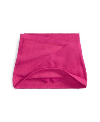 Toddler and Little Girls Faux-Wrap Fleece Skort