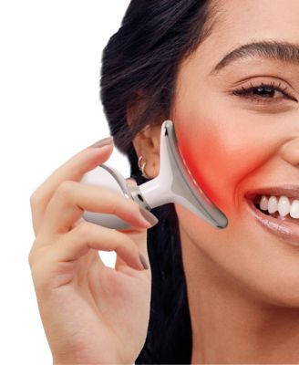 Pulse Red Light Therapy Skin Rejuvenator, Rechargeable Multi Color Light Therapy for Face