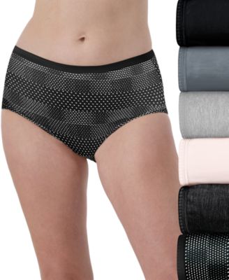 Women's 6-Pk. Ultimate Breathable Brief Underwear 40H6CC