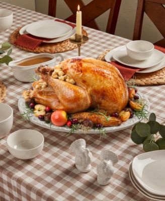Haven Harvest Dinnerware Collection In White