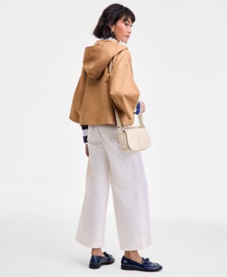 Women's High-Rise Wide-Leg Chino Pants, Macy's Exclusive 