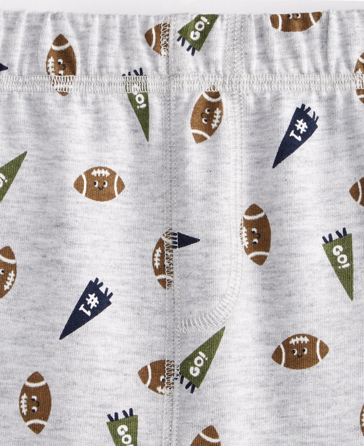 First Impressions Baby Boys Football-print Jogger Pants
