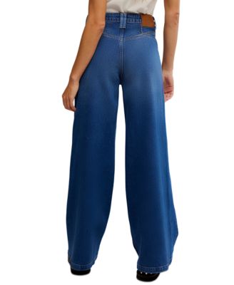 Women's Kellee High Rise Palazzo Jeans