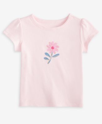 First Impressions - Baby Girls Short-Sleeve Floral Graphic T-Shirt