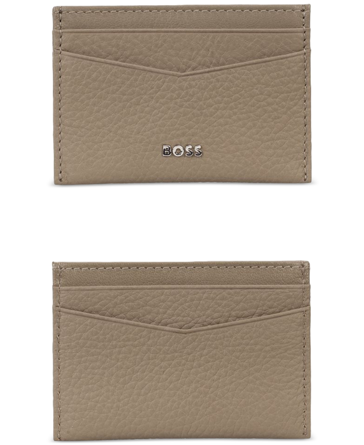 Hugo by Hugo Boss Men's Leather Logo Wallet - Dark Brown