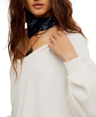 Women's Coast 2 Coast Waffle-Knit Top