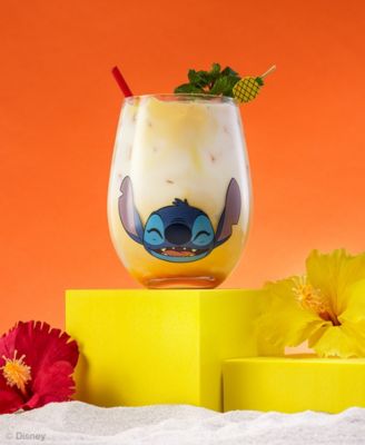 Lilo Stitch Silly Sips Stemless Drinking Glasses, Set of 4