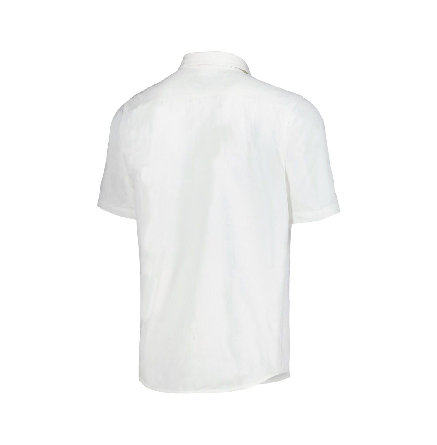 Мужская рубашка Tommy Bahama White Iowa State Cyclones Coconut Point Palm Vista IslandZone Camp Button-Up — фото 3