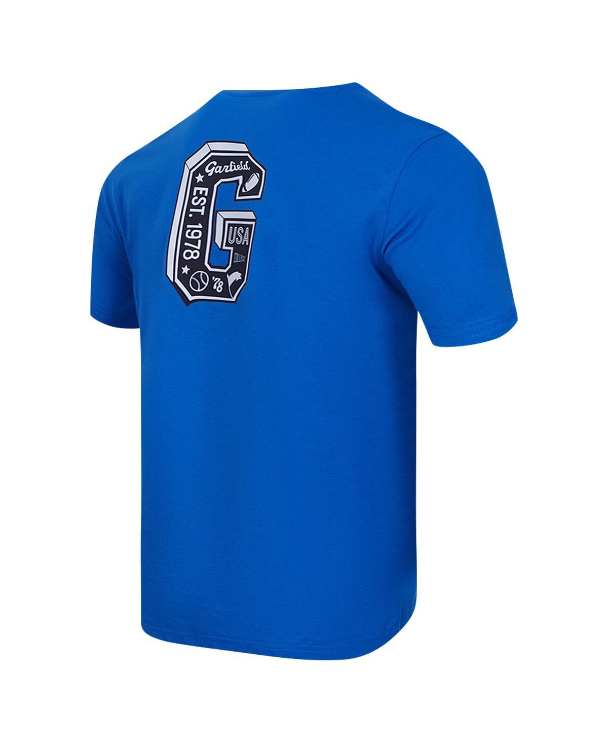 Freeze Max Men's Royal Garfield Dunk T-shirt In Blue