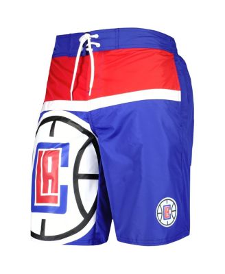Men's Royal LA Clippers Sea Wind Swim Trunks