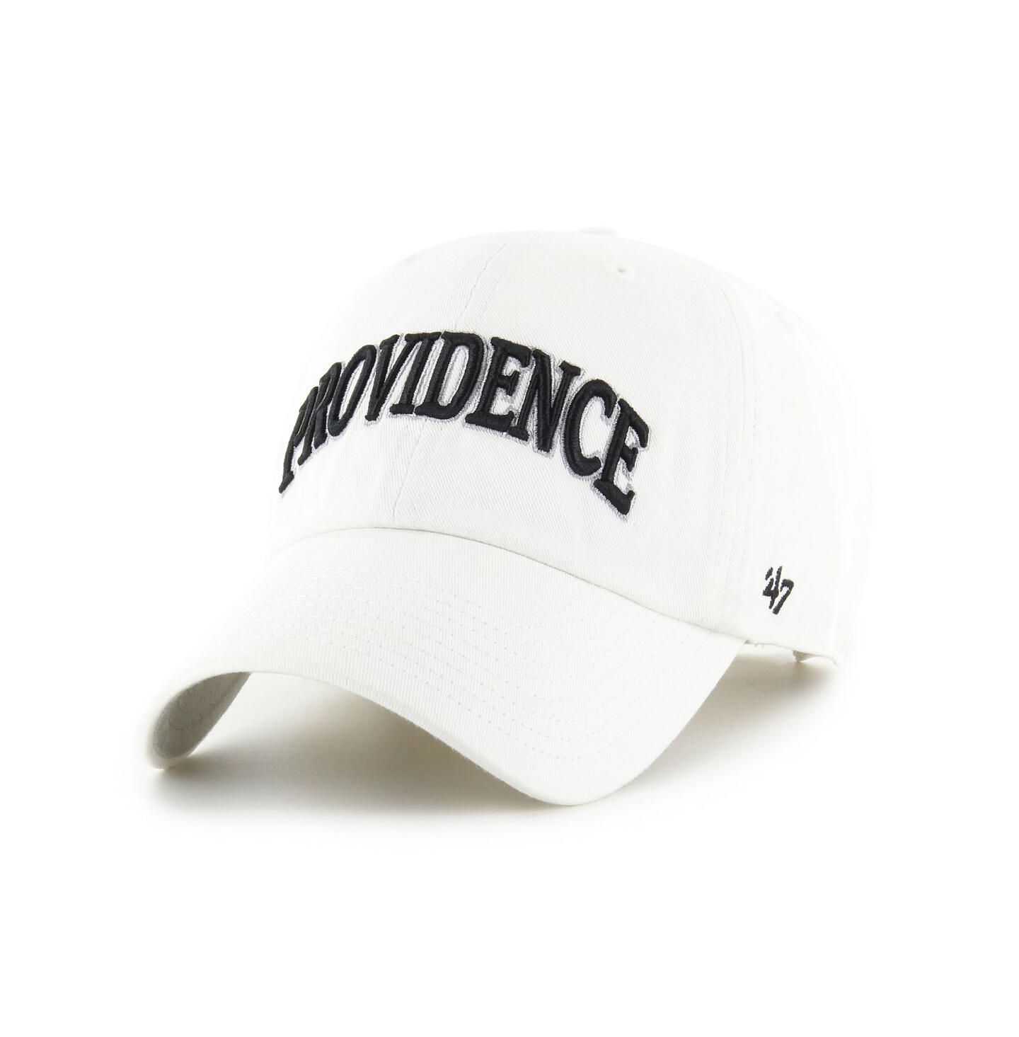 Мужская кепка '47 Brand White Providence Friars Clean Up Adjustable Hat — фото 1