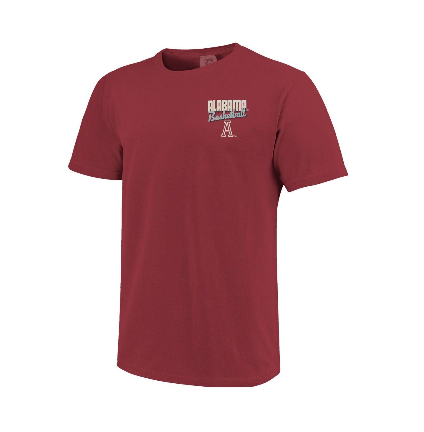 Мужская футболка Image One Crimson Alabama Crimson Tide Comfort Colors Mascot Dunk — фото 2