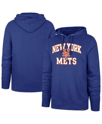 '47 Brand - Men's&nbsp;Royal New York Mets Big Tall Velocity Fleece Pullover Hoodie