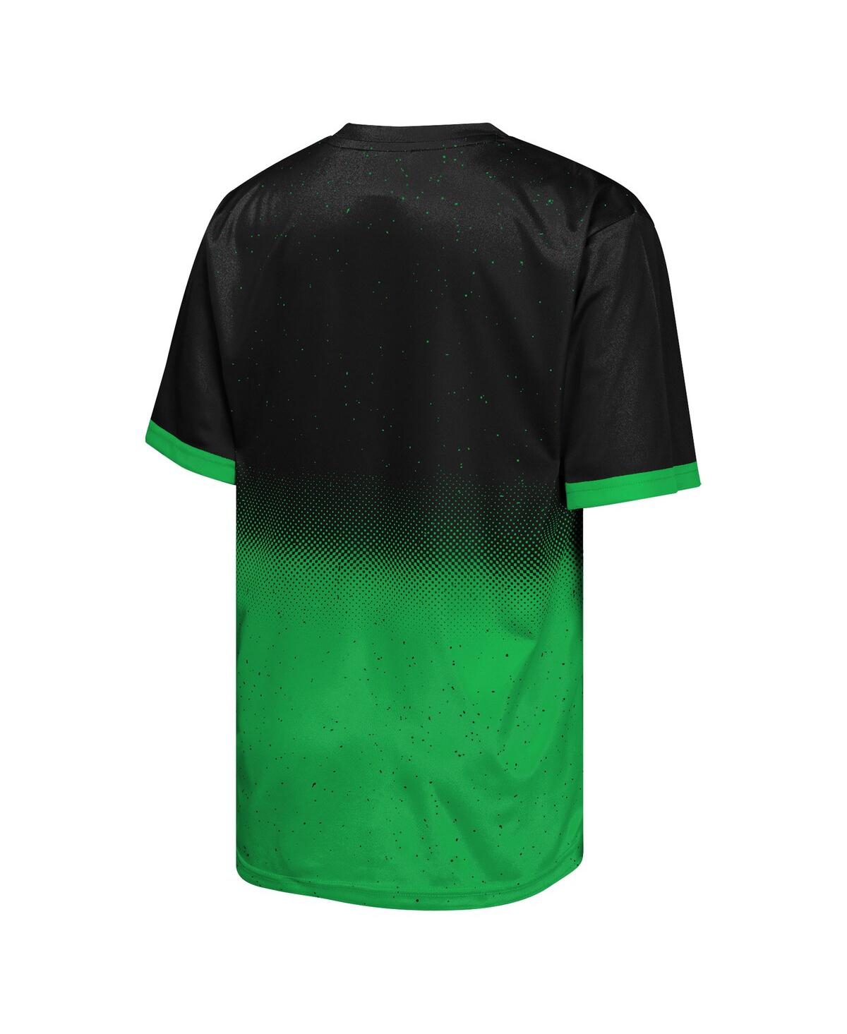 Outerstuff Big Boys And Girls Black Austin Fc Stalwart Defender T-shirt In Green