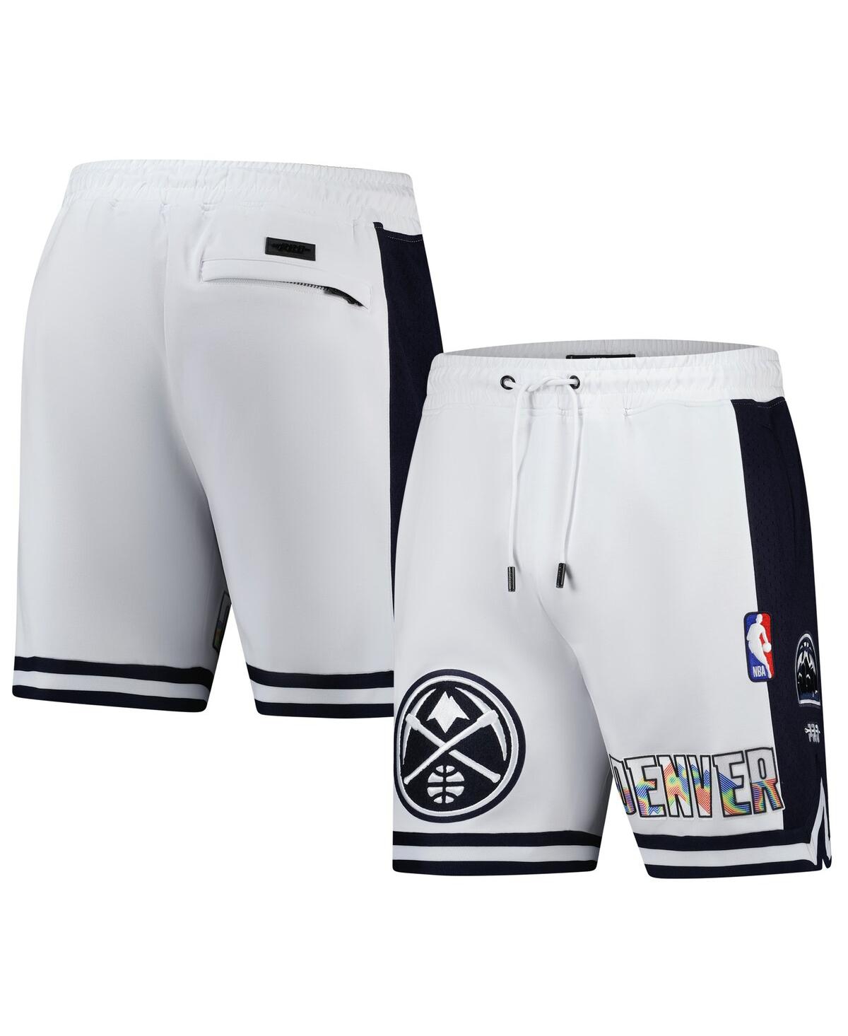 Men's White Denver Nuggets 2024/25 City Edition 2.0 Shorts - White
