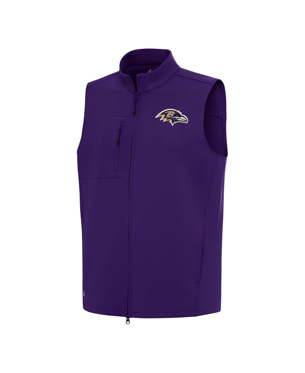 Men's Purple Baltimore Ravens Demand Full-Zip Vest - Purple