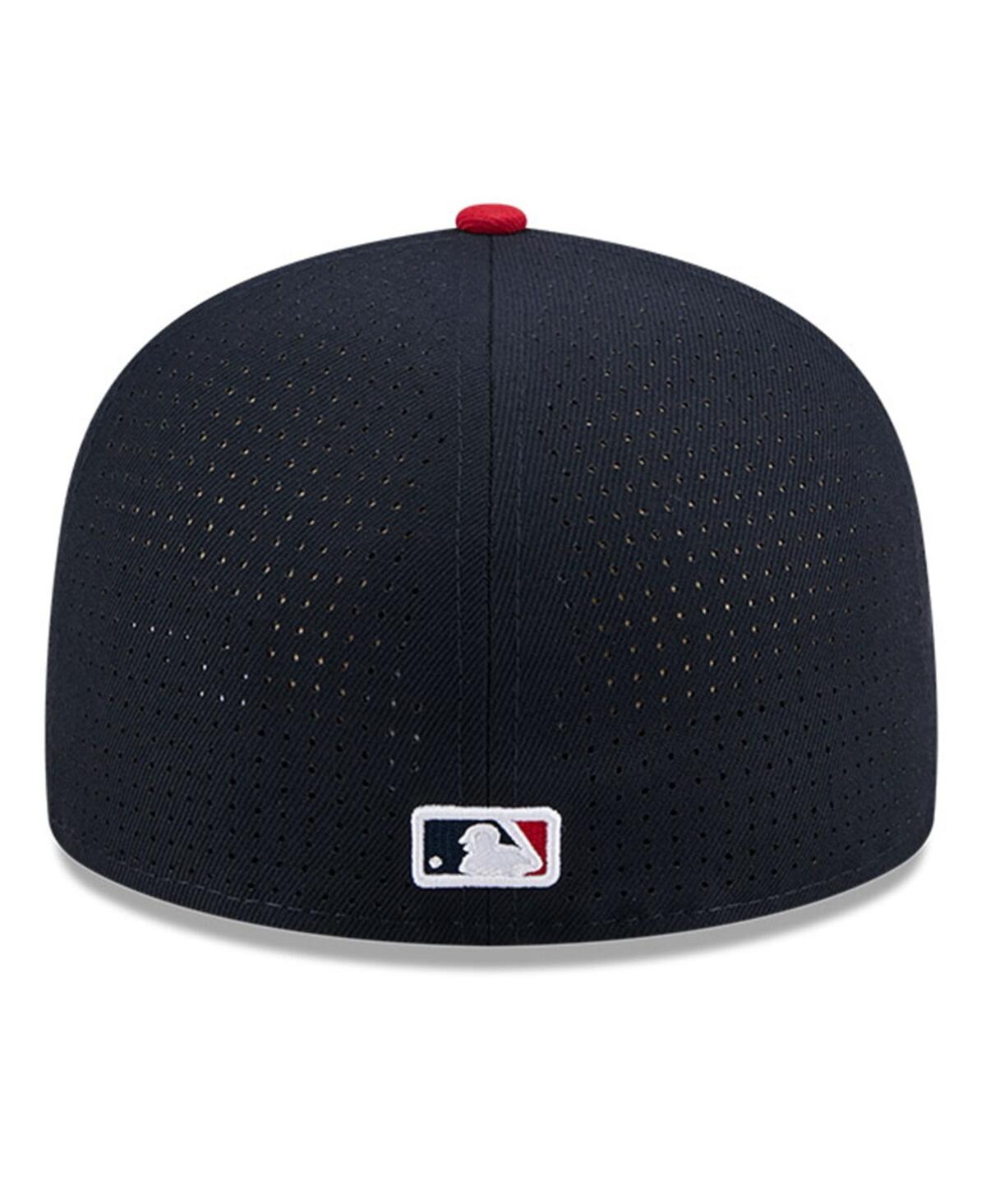 New Era Men's Navy/red Chicago White Sox 2025 Mlb All-star Game Workout Side Patch 59fifty Fitted Hat In Black