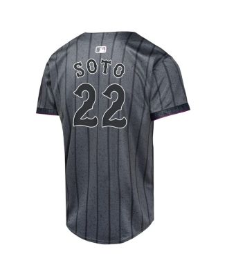 Big Boys and Girls Juan Soto Gray New York Mets City Connect Limited Jersey