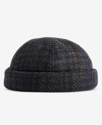 Men's Herringbone Tweed Watch Cap