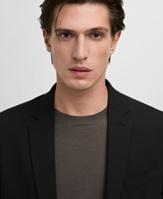 Men's Stretch Fabric Super Slim-Fit Suit Jacket