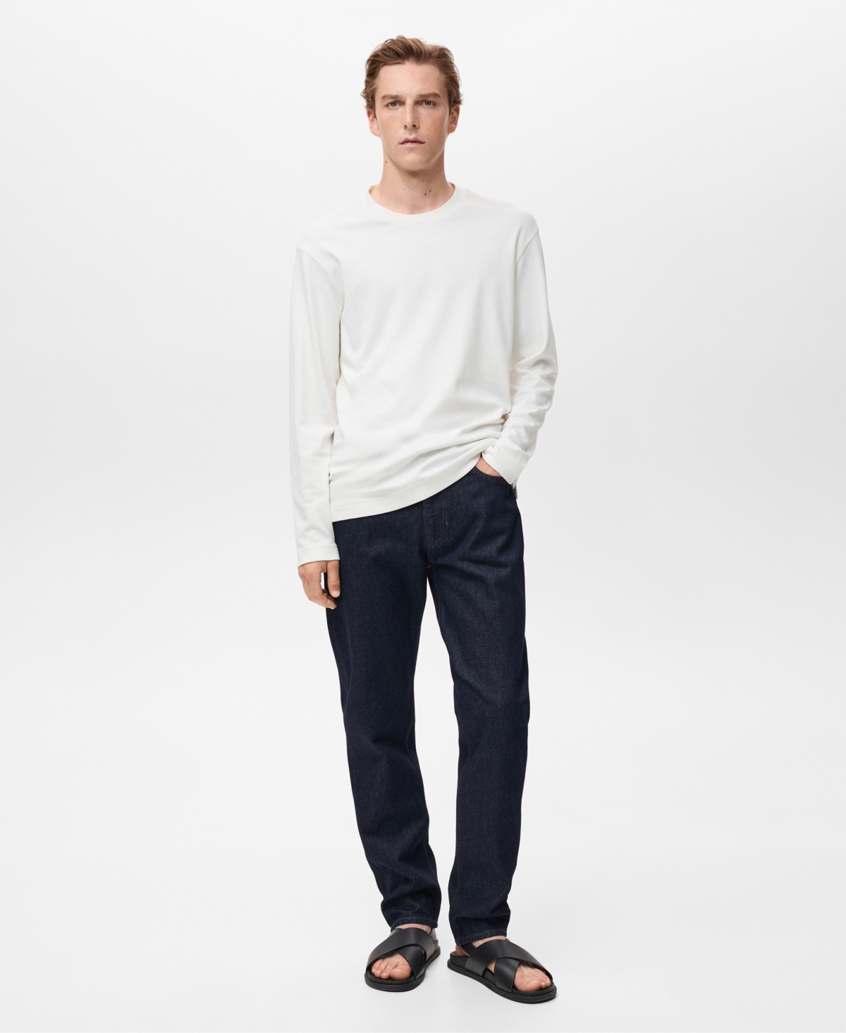 Mango Men's Bob Regular-fit Jeans In Blue