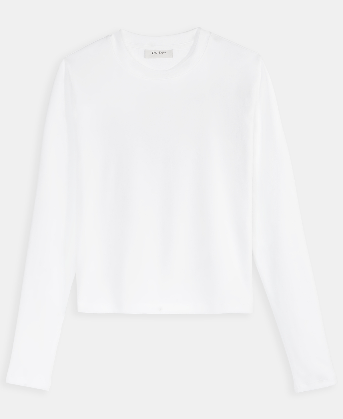 On 34th Women's Long-sleeve Top, Macy's Exclusive In White