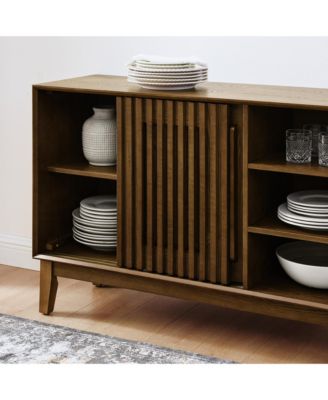 CASAINC 47.3" 1-Pc. Cabinet with 2 Doors and Solid Wood Feet