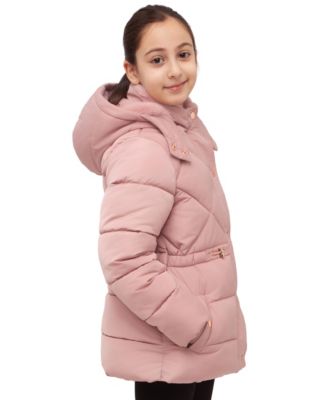 Girls Timeless Quilted Coat