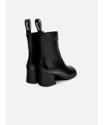 Kora Leather Zip Bootie