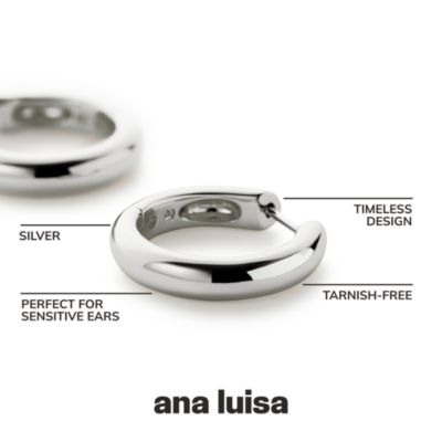 Hoop Earrings - Giulia Medium