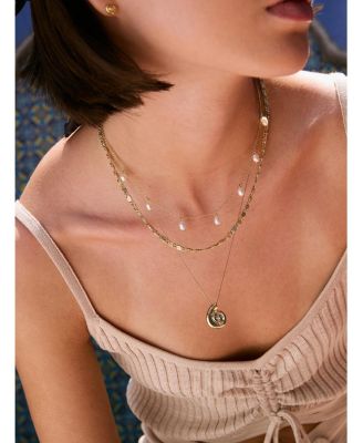 Gold Pearl Necklace - Loki