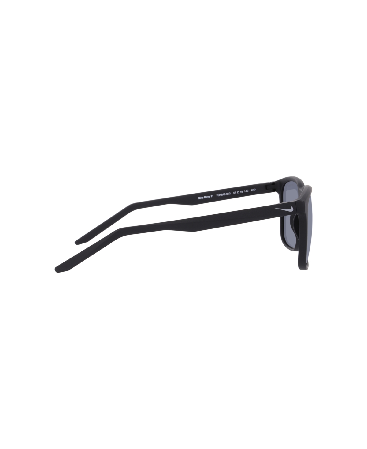 Nike Unisex Rave Polarized Sunglasses, Fd1849 Nk000676 In Gray