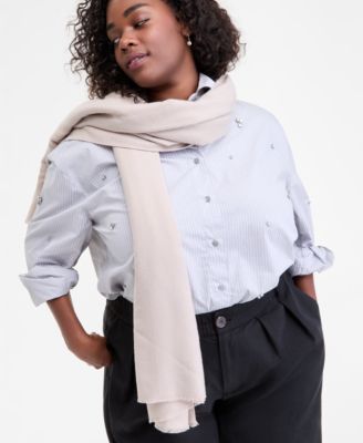 On 34th - Solid Everyday Wrap Scarf