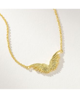 14K Gold-Plated Protection Necklace, 16" + 2" extender