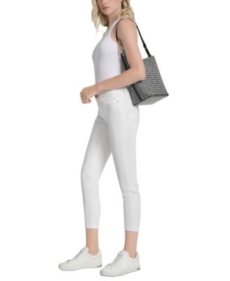 Avril Small Logo Bucket Bag