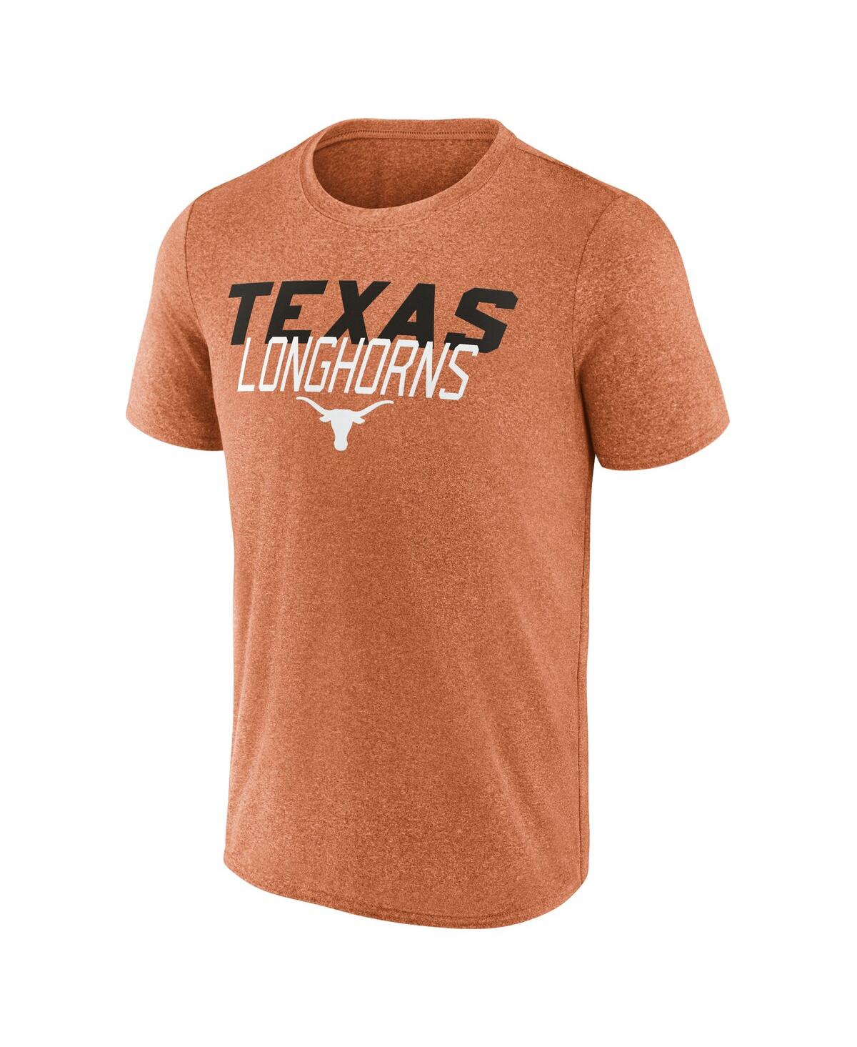 Fanatics Men's Texas Orange Texas Longhorns Fundamentals Overlay Movement T-shirt In Orange