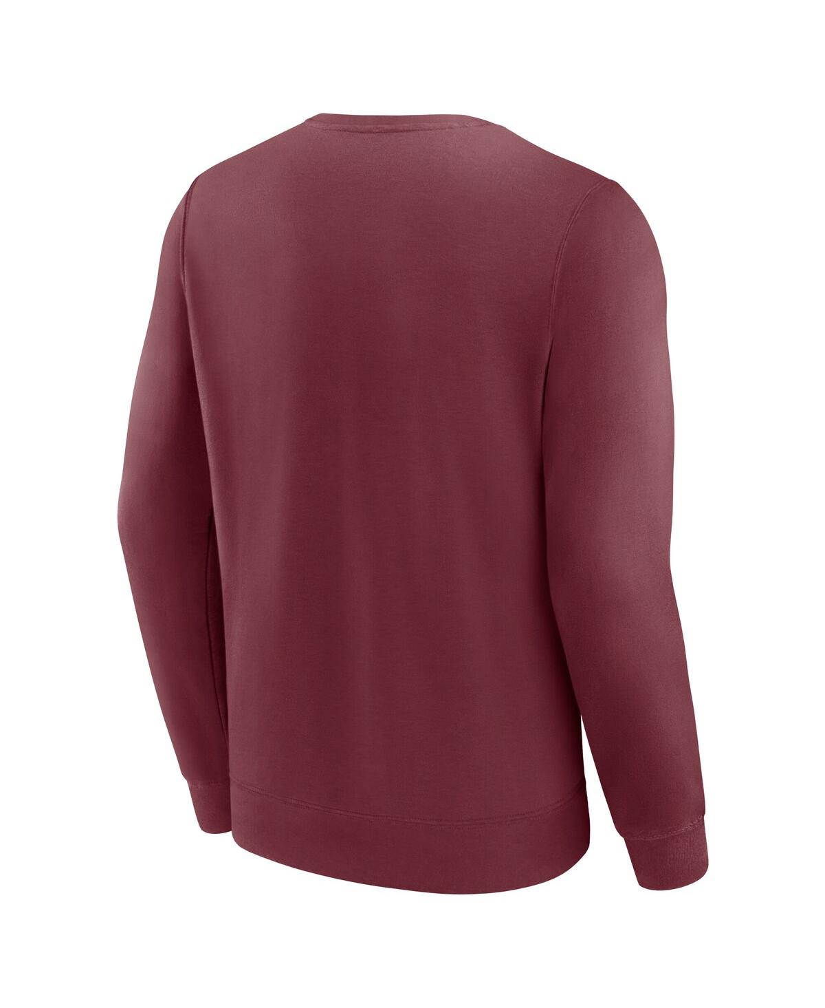 Fanatics Men's Maroon Charleston Cougars Short Name Pullover Sweatshirt In Burgundy