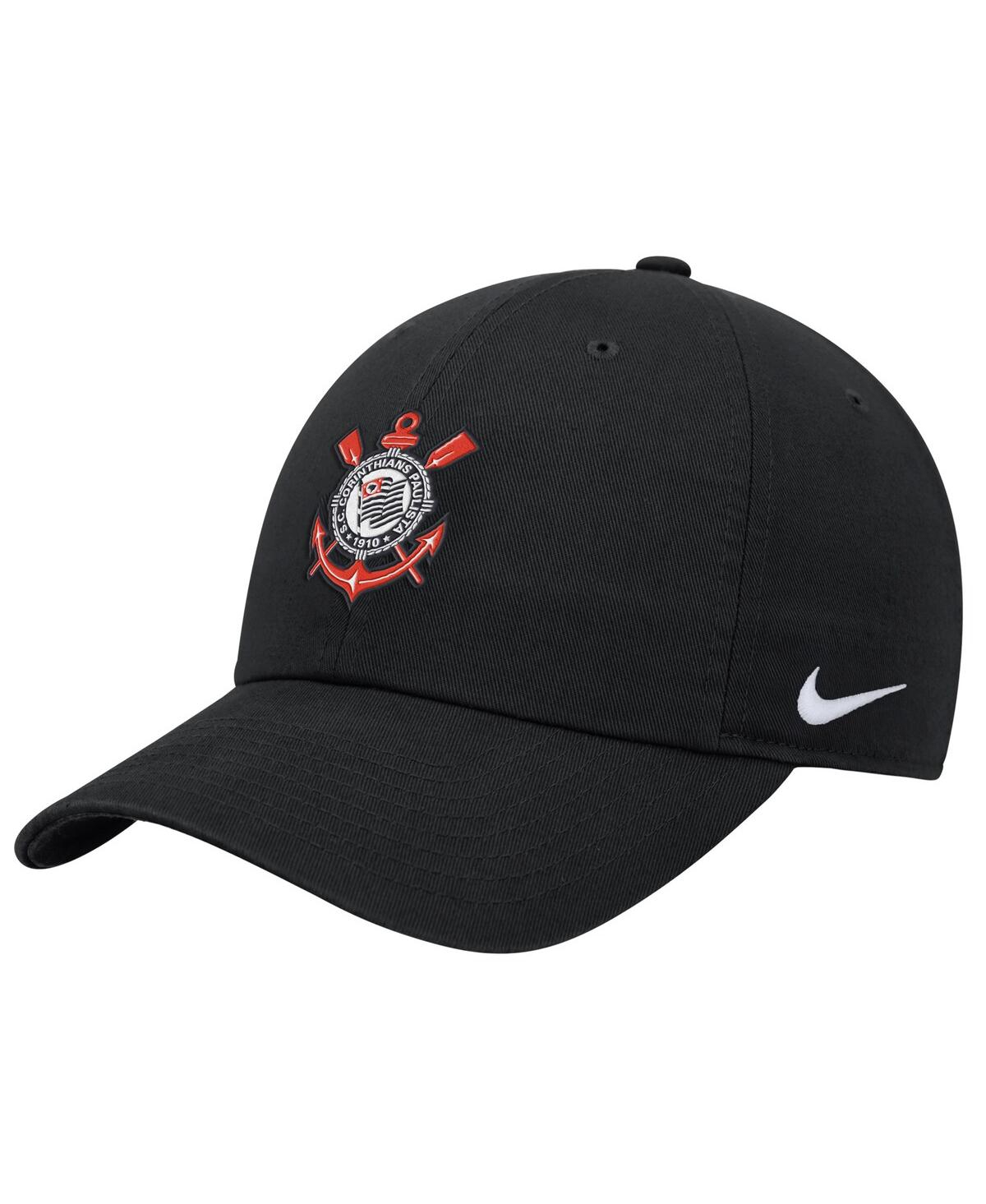 Men's and Women's Black Corinthians Bozz Club Adjustable Hat - Black