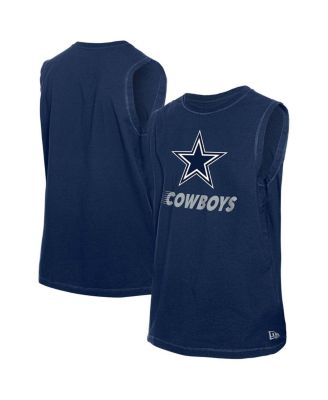 New Era - Men's Navy Dallas Cowboys Leisure Collection Muscle Tank Top