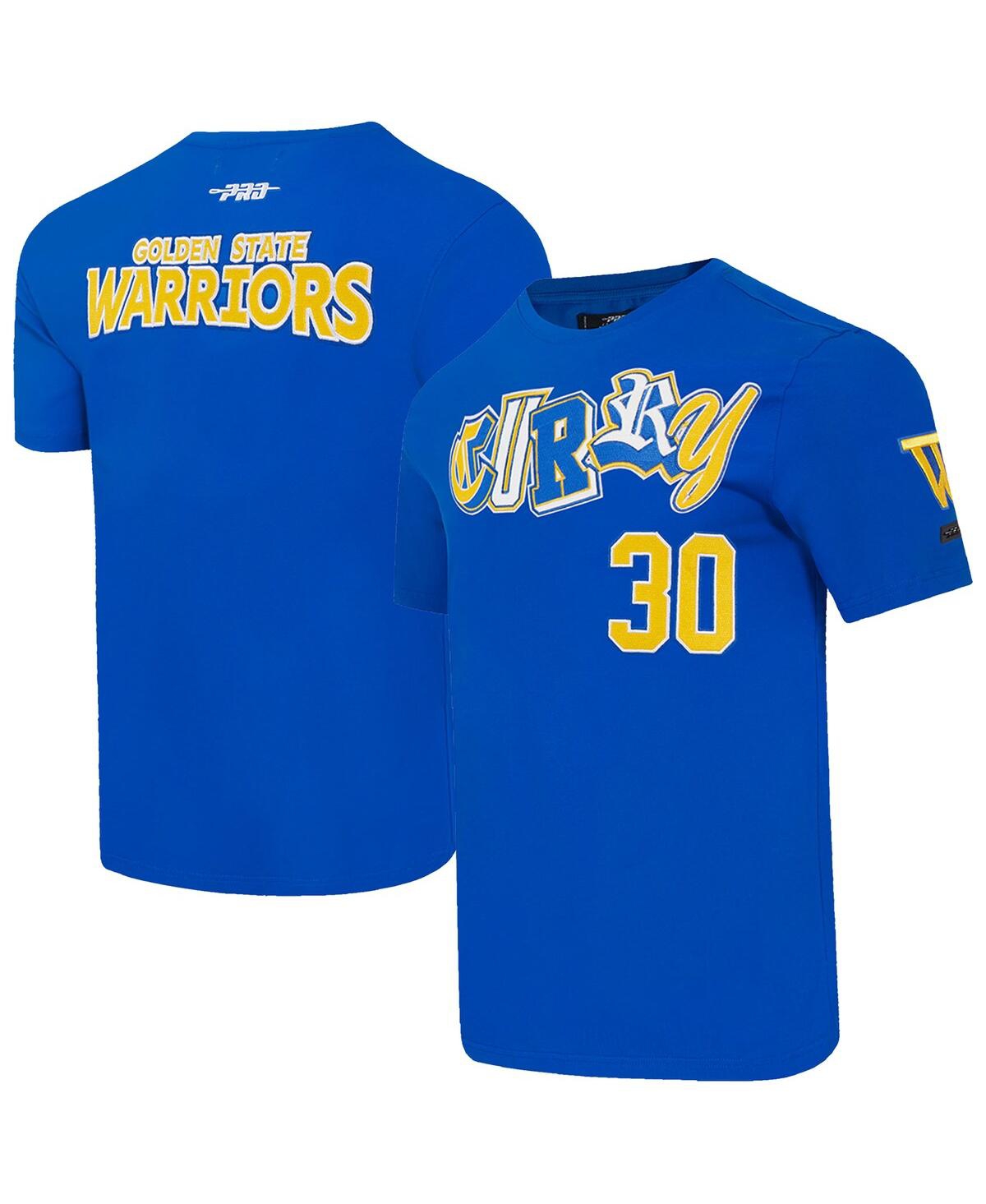 Men's Stephen Curry Royal Golden State Warriors City Ransom T-Shirt - Royal