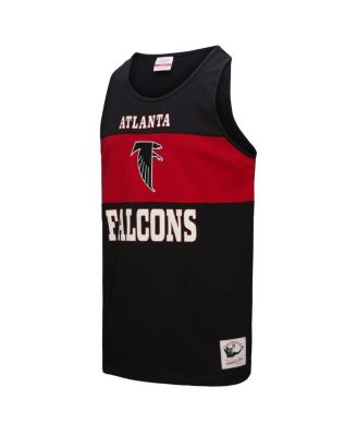 Men's Black Atlanta Falcons Retro Color Block Tank Top