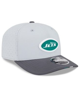 Men's Gray/Graphite New York Jets 2025 NFL Training Camp 9SEVENTY Adjustable Hat